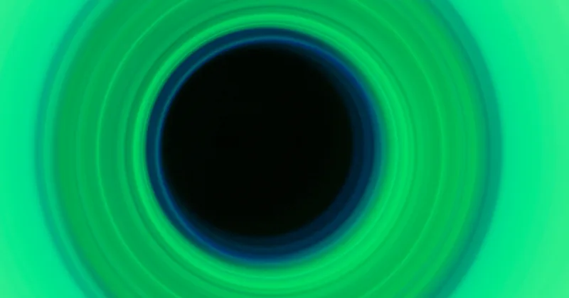 Wide green circular light artwork composed for a link preview
