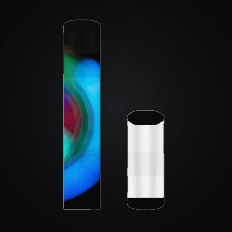 Circular light artwork shown on a socks mockup