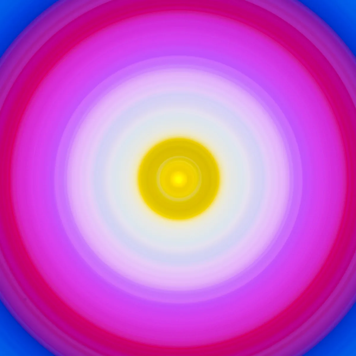 Original circular light artwork before product placement