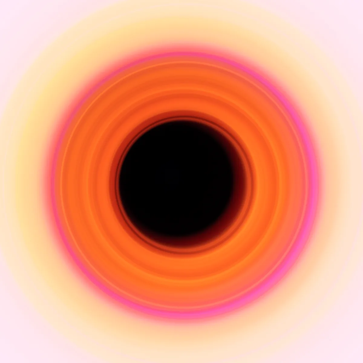 Original circular light artwork before product placement